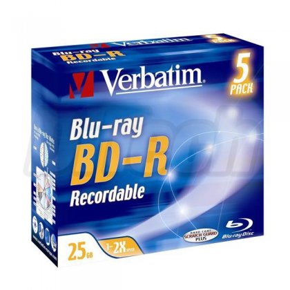 Verbatim: летом представит диски 6x BD-R и 2x BD-R LTH