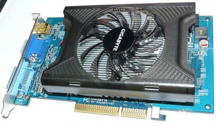Radeon HD 4650 AGP-версии - Изучаем внешность