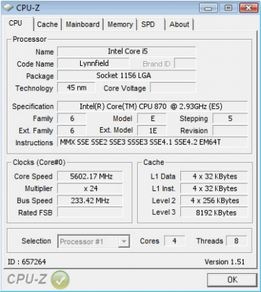 Загадочный разгон - Core i7-870 до частоты 5.6 ГГц