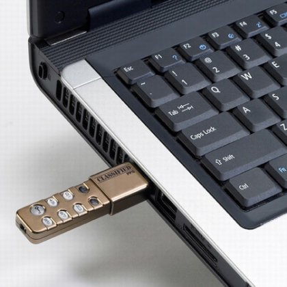 USB флэшка с пинкодом