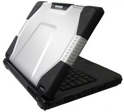 Ноутбук Durabook - оснащен сканером отпечатка пальца