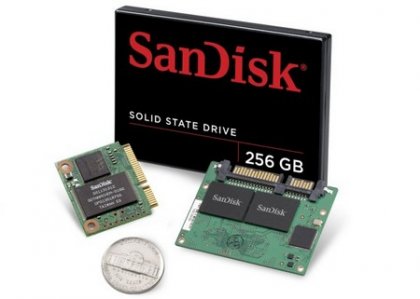 SSD-диски SanDisk для мобильных компьютеров