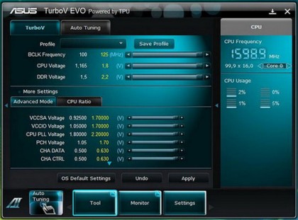 TurboV EVO - мгновенный разгон CPU