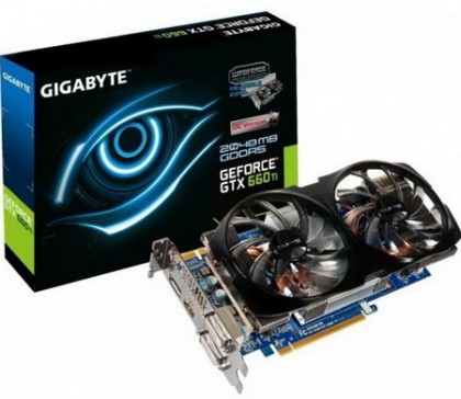 GeForce GTX660Ti с дизайном от Gigabyte